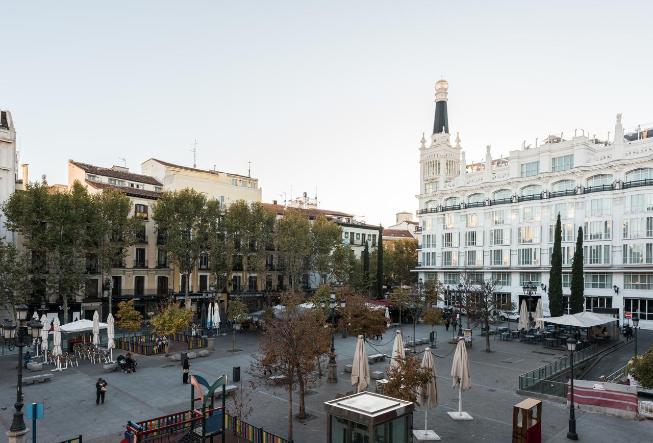 Apartamento Plaza Santa Ana Madrid Exterior foto